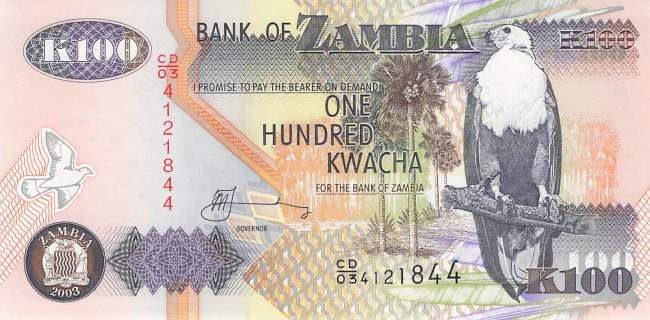 100 Kwacha 2003